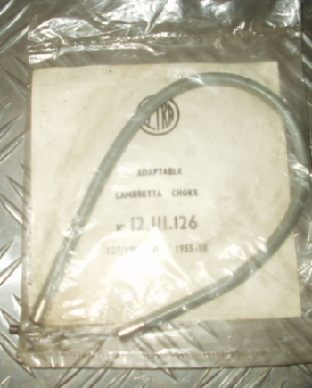 Lambretta LD D choke cable