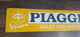Vespa Piaggio dealer sign